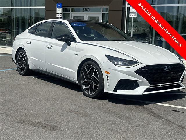 used 2022 Hyundai Sonata car, priced at $23,485