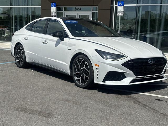 used 2022 Hyundai Sonata car, priced at $25,585