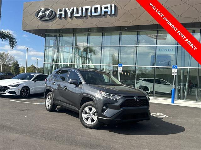 used 2021 Toyota RAV4 Hybrid car, priced at $26,985