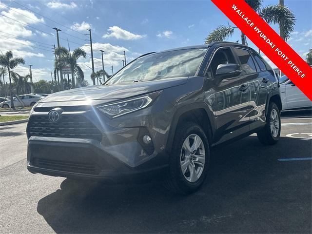 used 2021 Toyota RAV4 Hybrid car, priced at $26,985