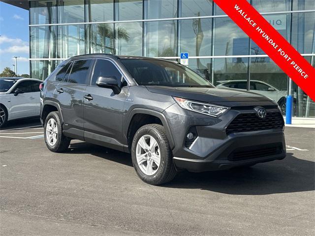 used 2021 Toyota RAV4 Hybrid car, priced at $26,985