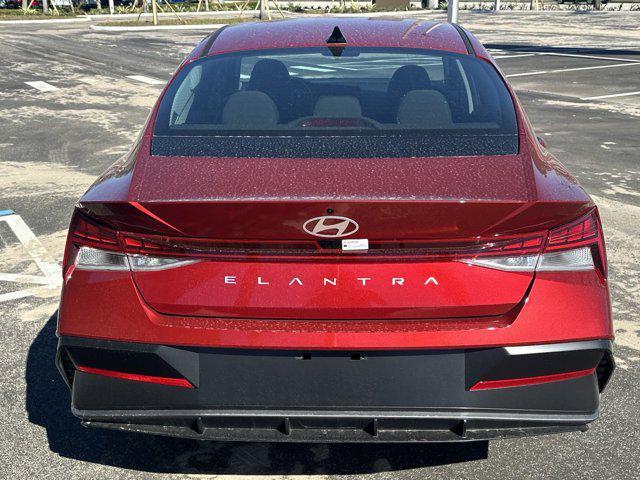 new 2025 Hyundai Elantra car, priced at $27,750