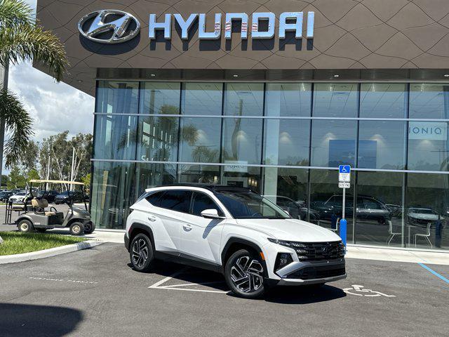 new 2025 Hyundai Tucson car, priced at $42,940