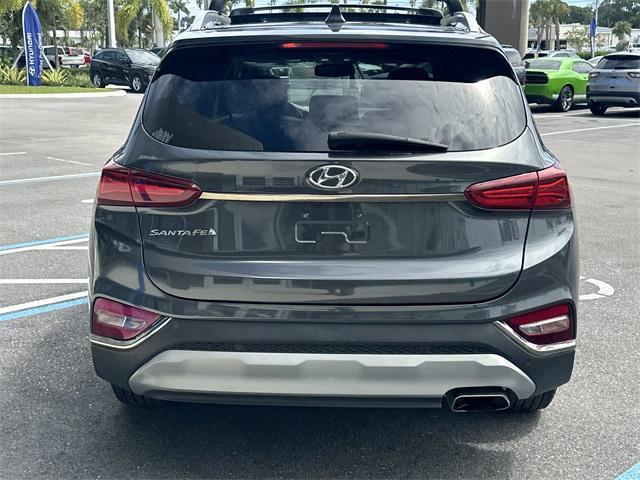 used 2020 Hyundai Santa Fe car, priced at $19,485
