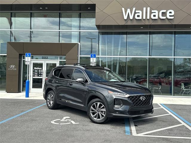 used 2020 Hyundai Santa Fe car, priced at $19,485