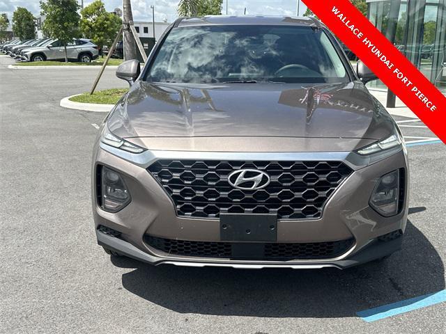 used 2019 Hyundai Santa Fe car, priced at $19,285