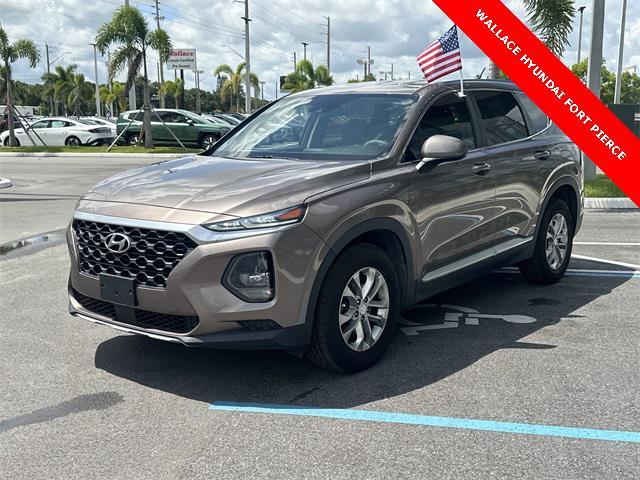 used 2019 Hyundai Santa Fe car, priced at $19,285