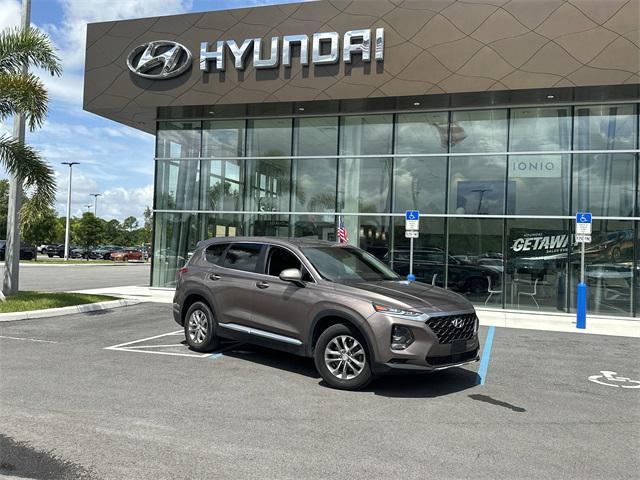 used 2019 Hyundai Santa Fe car, priced at $19,585