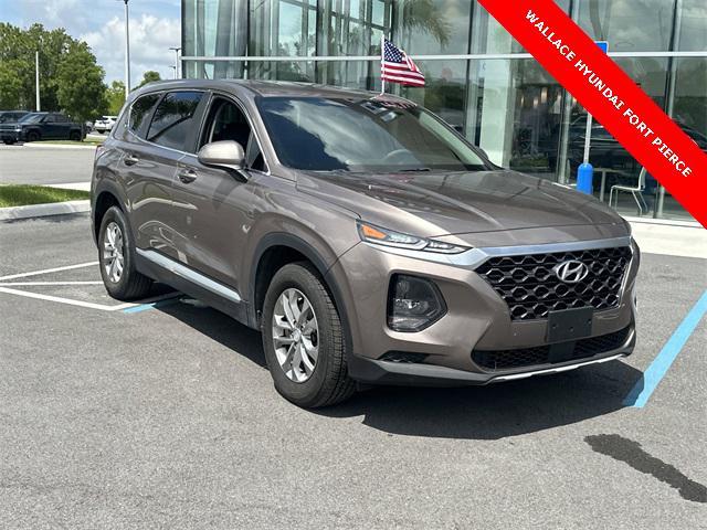 used 2019 Hyundai Santa Fe car, priced at $19,285