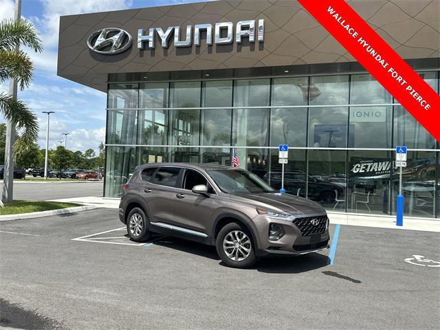 used 2019 Hyundai Santa Fe car, priced at $19,385