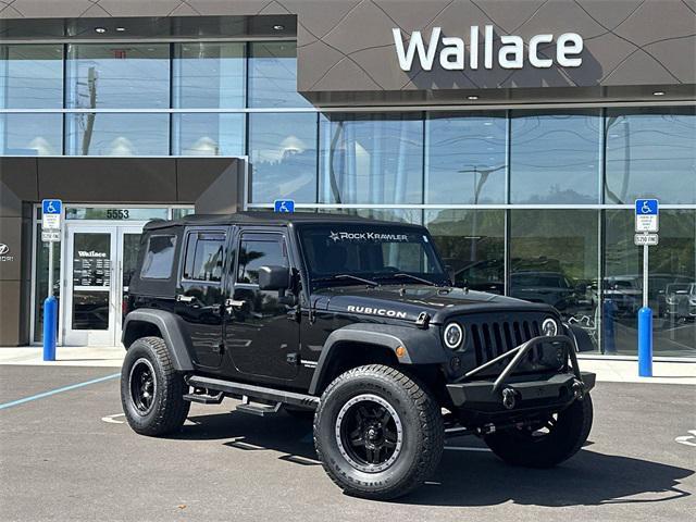 used 2014 Jeep Wrangler Unlimited car, priced at $15,485