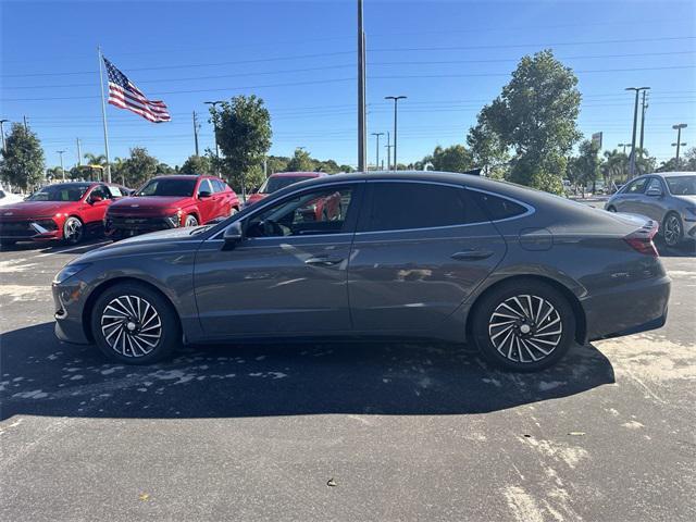 used 2023 Hyundai Sonata Hybrid car, priced at $25,385