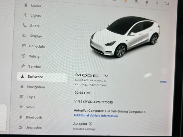 used 2021 Tesla Model Y car, priced at $28,573