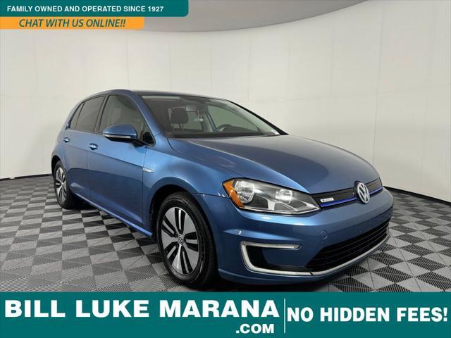 used 2016 Volkswagen e-Golf car, priced at $11,495