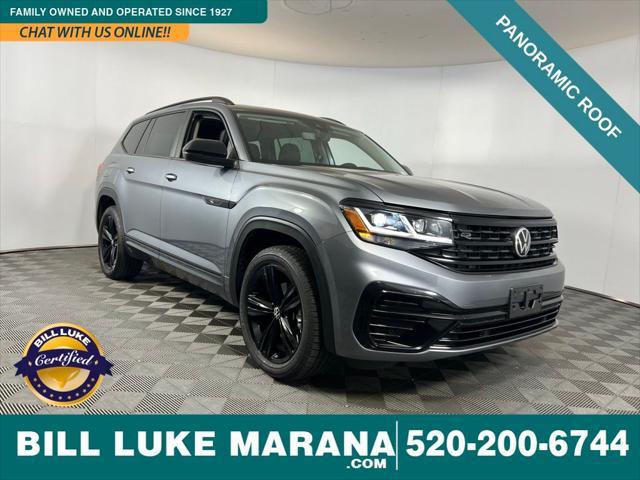 used 2022 Volkswagen Atlas car, priced at $34,000