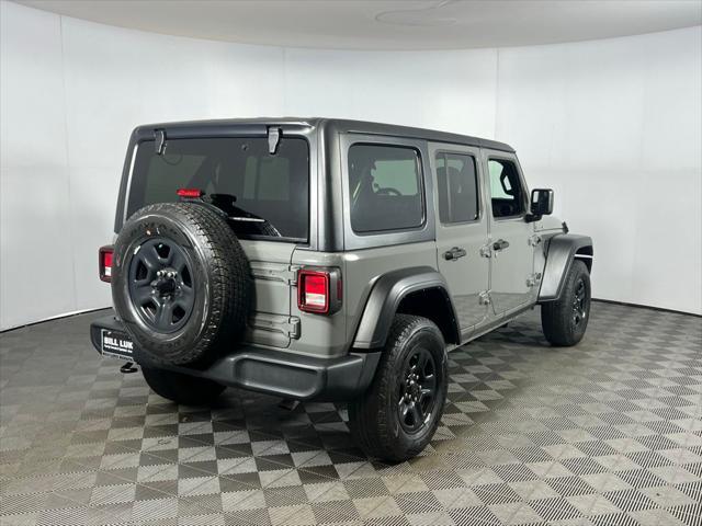 used 2021 Jeep Wrangler Unlimited car, priced at $32,973