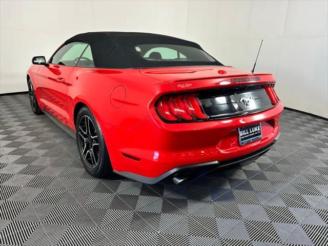 used 2019 Ford Mustang car, priced at $17,195