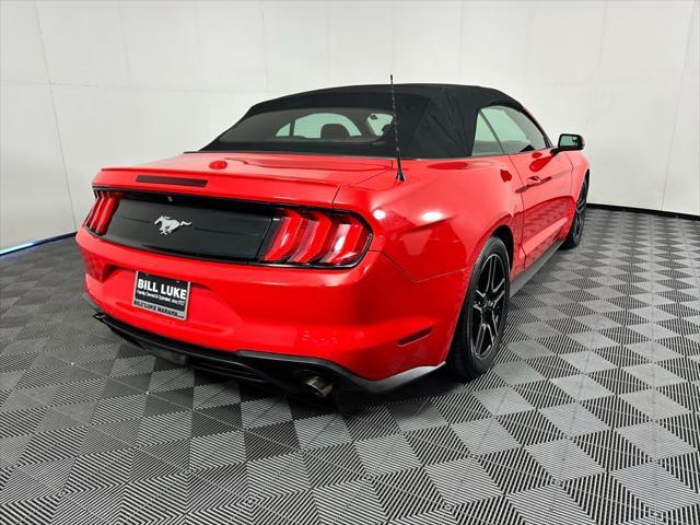 used 2019 Ford Mustang car, priced at $17,195