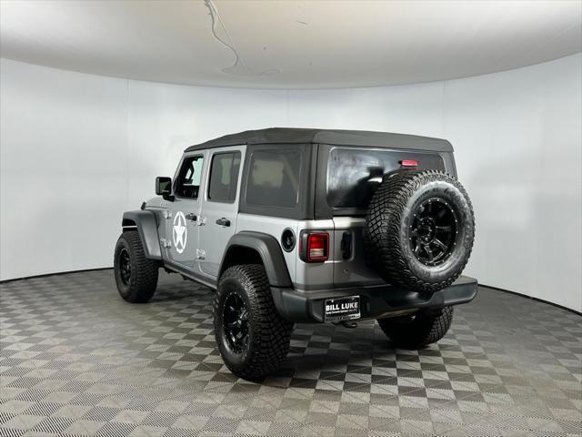 used 2018 Jeep Wrangler Unlimited car, priced at $23,573