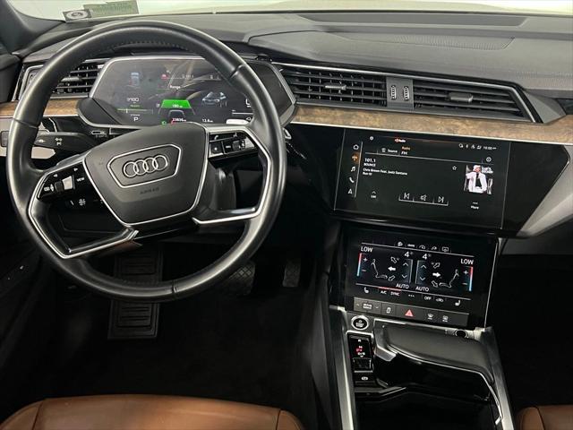 used 2021 Audi e-tron car, priced at $26,975