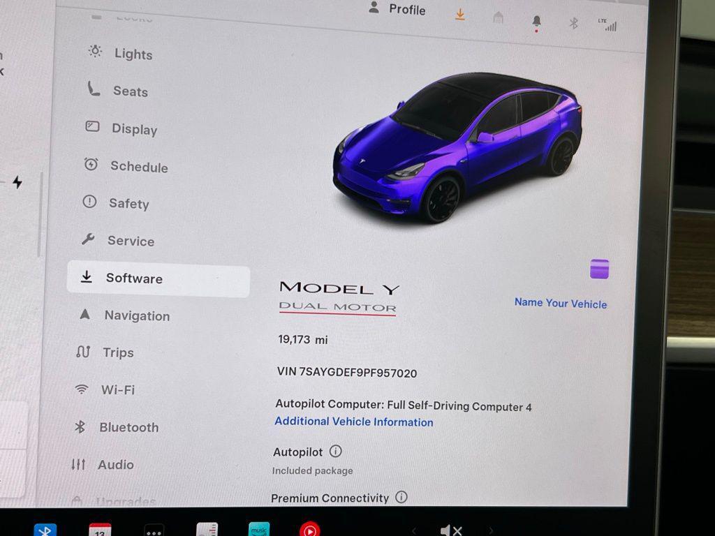 used 2023 Tesla Model Y car, priced at $34,873