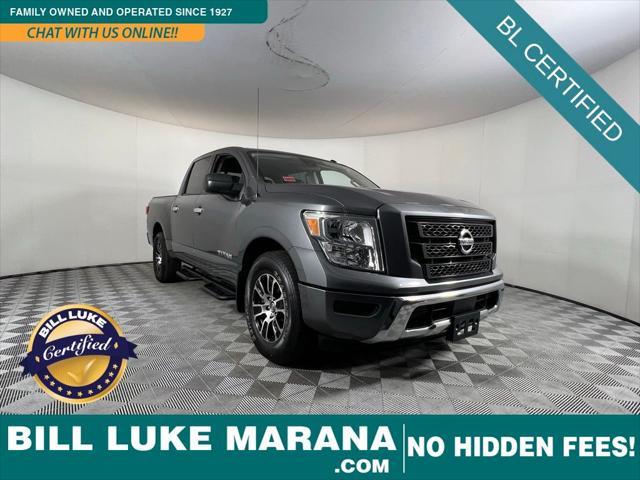 used 2021 Nissan Titan car, priced at $27,573