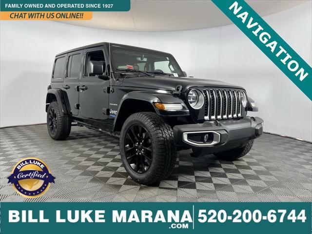 used 2021 Jeep Wrangler Unlimited car, priced at $35,973