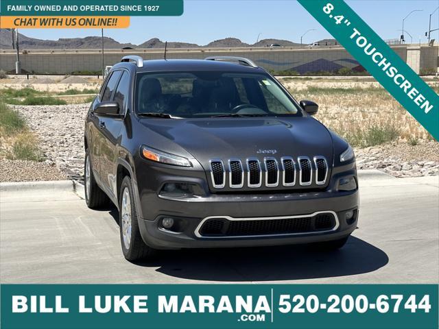 used 2017 Jeep Cherokee car, priced at $14,273