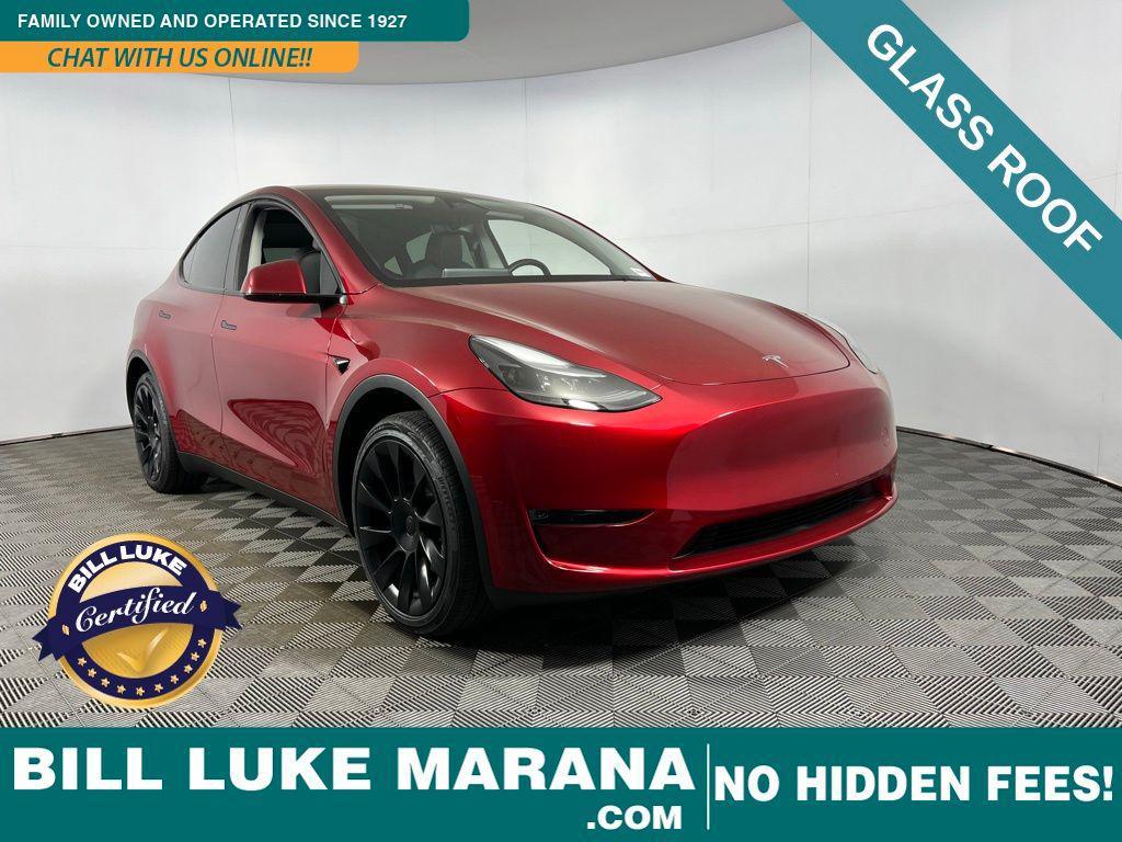 used 2024 Tesla Model Y car, priced at $32,573