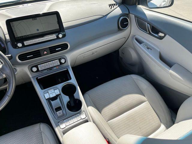 used 2021 Hyundai Kona EV car, priced at $18,273