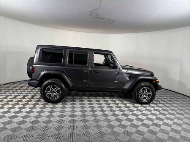 used 2021 Jeep Wrangler Unlimited car, priced at $28,975