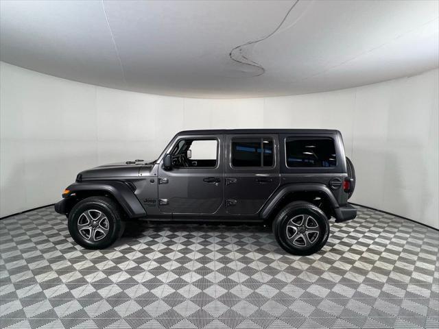 used 2021 Jeep Wrangler Unlimited car, priced at $28,975