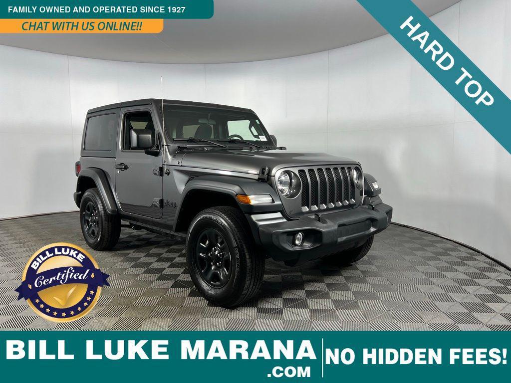 used 2022 Jeep Wrangler car, priced at $27,673
