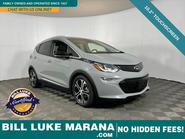 used 2021 Chevrolet Bolt EV car, priced at $18,973