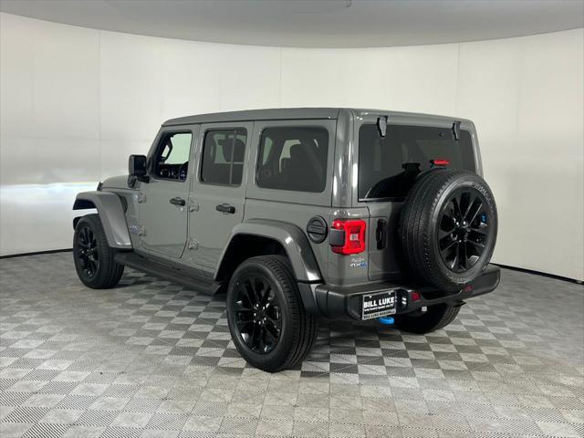 used 2022 Jeep Wrangler Unlimited 4xe car, priced at $31,673