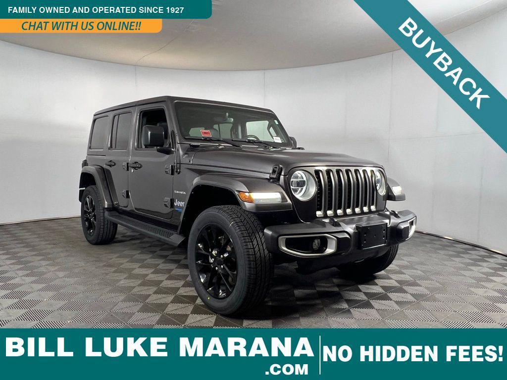 used 2021 Jeep Wrangler Unlimited 4xe car, priced at $26,775
