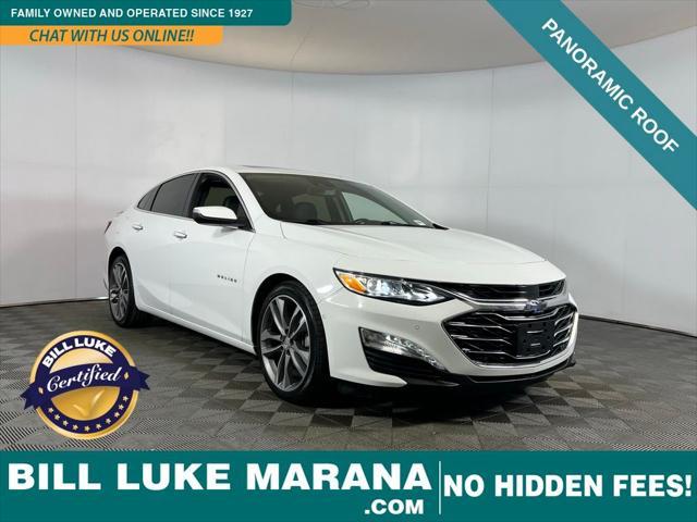 used 2021 Chevrolet Malibu car, priced at $25,973