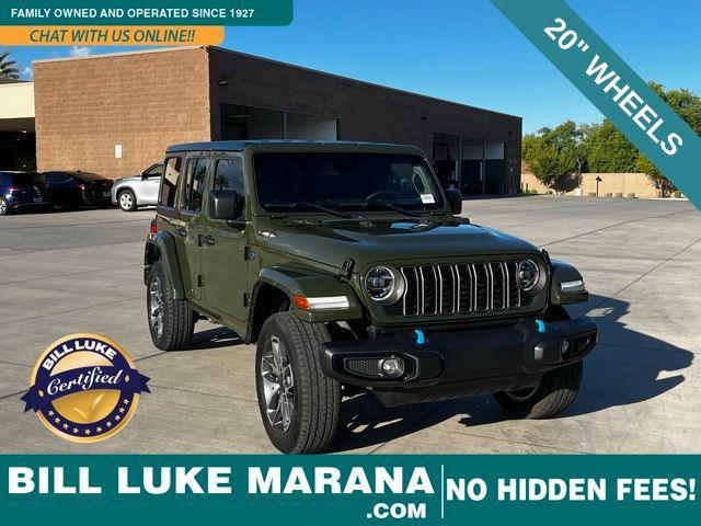 used 2024 Jeep Wrangler 4xe car, priced at $30,973