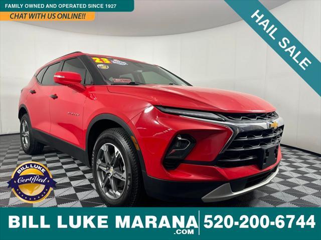 used 2023 Chevrolet Blazer car, priced at $23,275