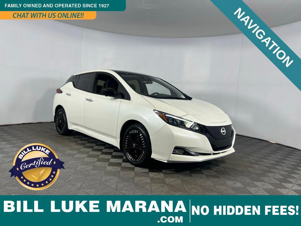 used 2024 Nissan Leaf car, priced at $18,973