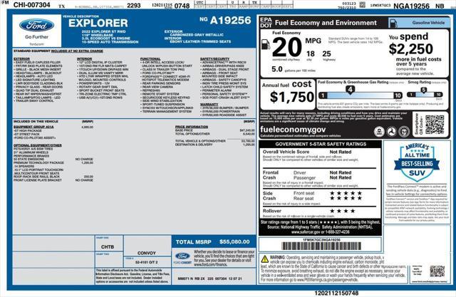 used 2022 Ford Explorer car, priced at $40,973