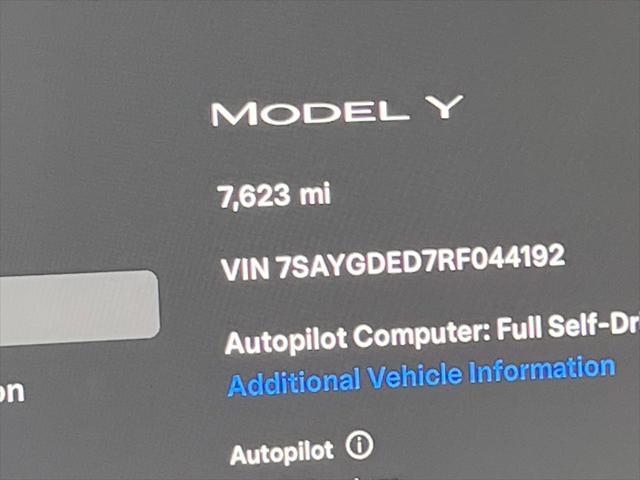 used 2024 Tesla Model Y car, priced at $35,673