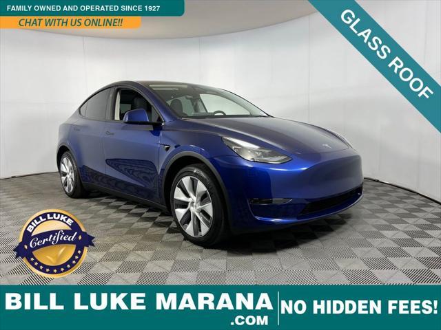 used 2024 Tesla Model Y car, priced at $35,673