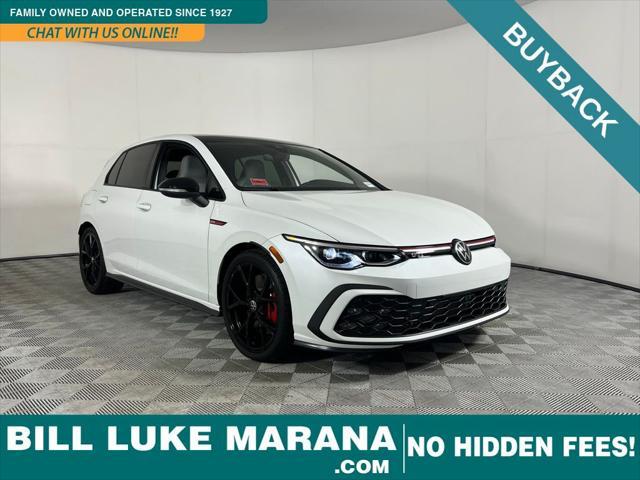 used 2024 Volkswagen Golf GTI car, priced at $35,975
