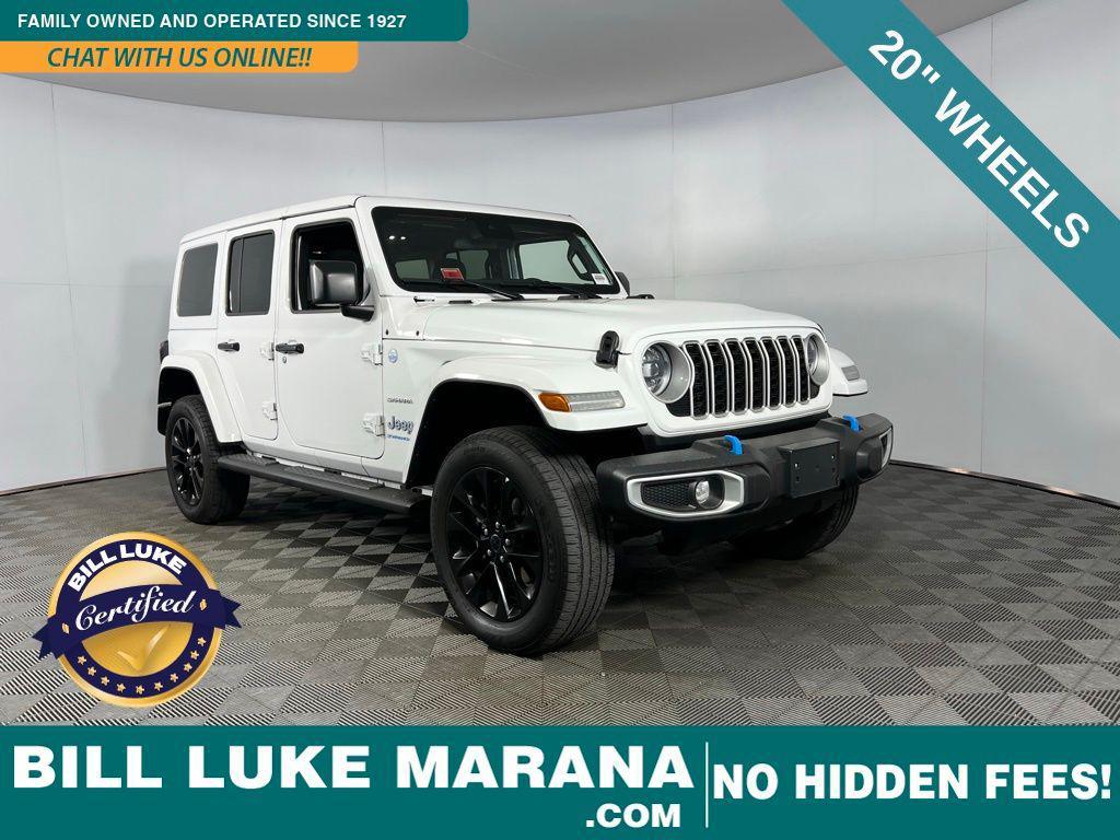 used 2024 Jeep Wrangler 4xe car, priced at $35,573