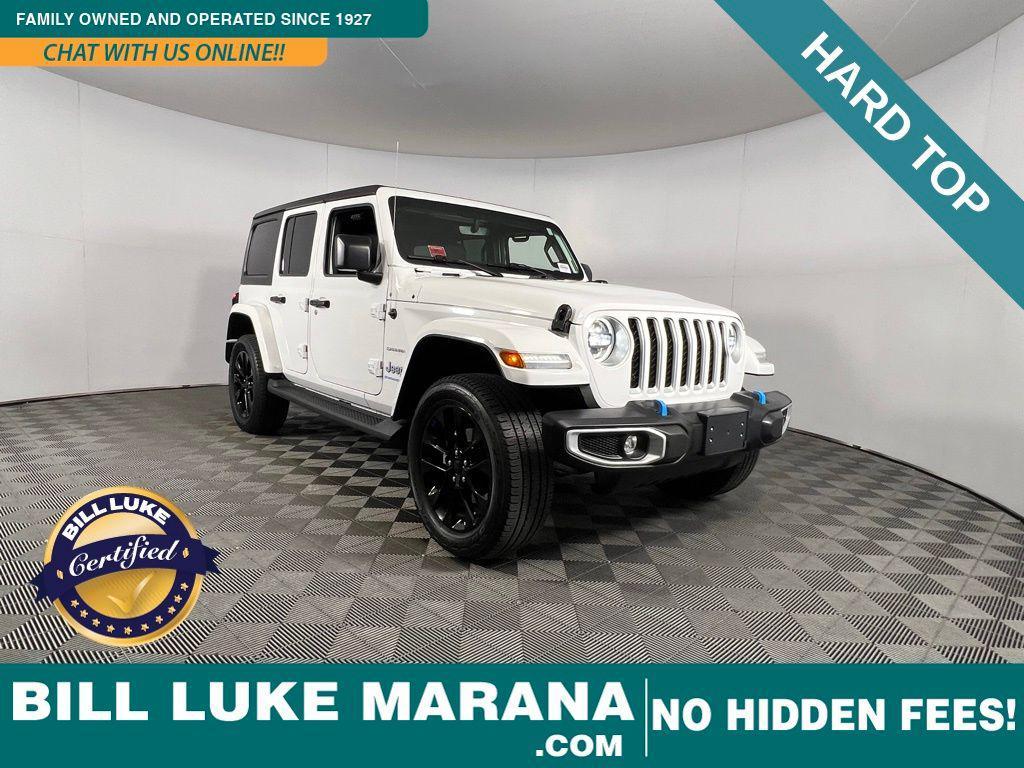 used 2023 Jeep Wrangler 4xe car, priced at $33,273