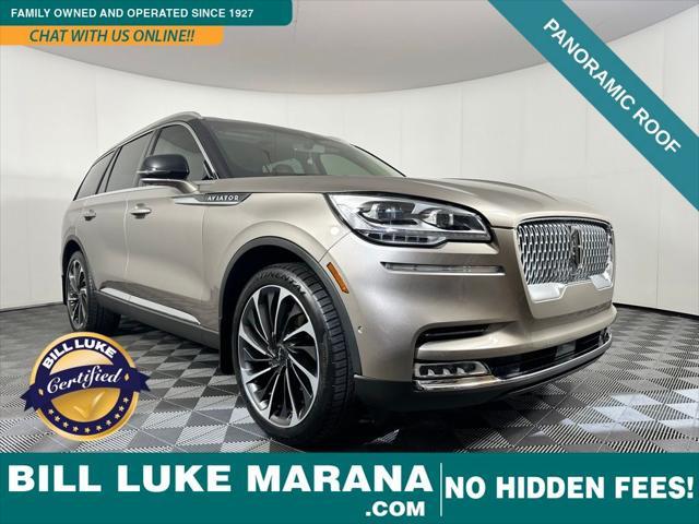 used 2020 Lincoln Aviator car, priced at $32,973