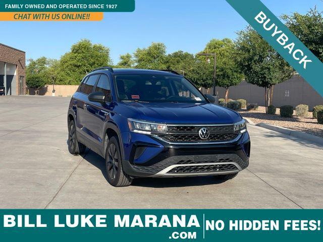 used 2022 Volkswagen Taos car, priced at $18,575
