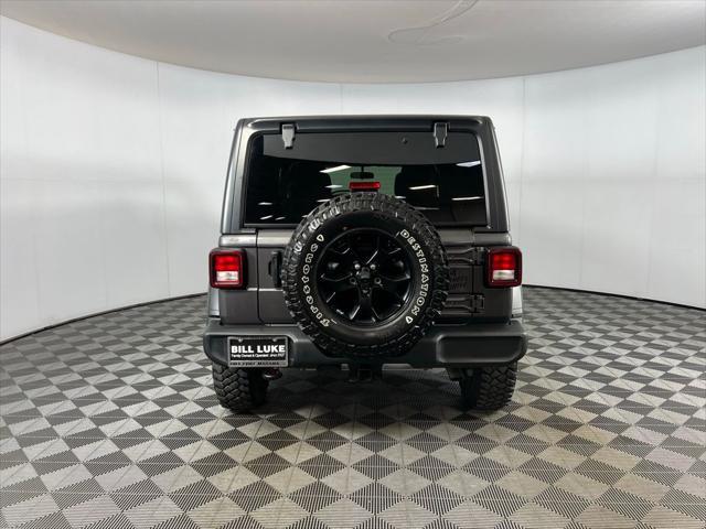 used 2021 Jeep Wrangler car, priced at $33,473
