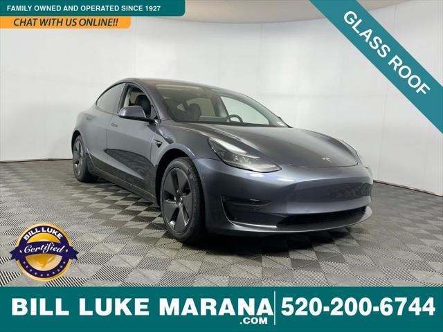 used 2021 Tesla Model 3 car, priced at $26,273